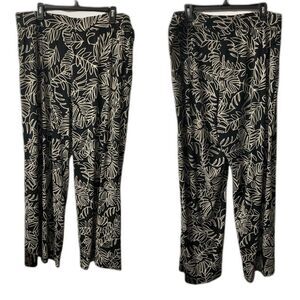 Lane Bryant Tropical 18/20 Stretch Pants